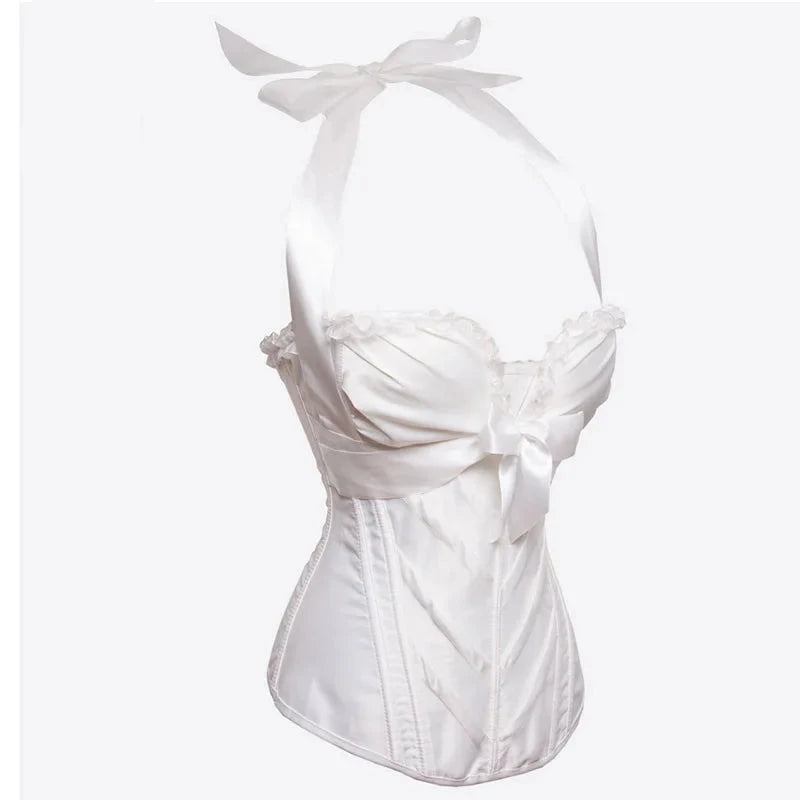 Bridal Halter Overbust Corsets Lingerie