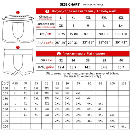 3pcs Men's Comfortable And Sexy Panties Men's Underwear