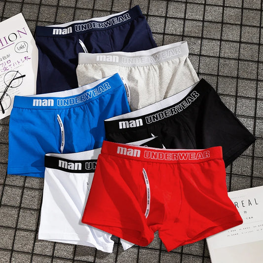 3pcs Men's Comfortable And Sexy Panties Men's Underwear